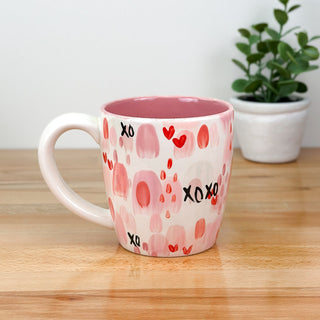 Valentine's Brushstrokes Mug