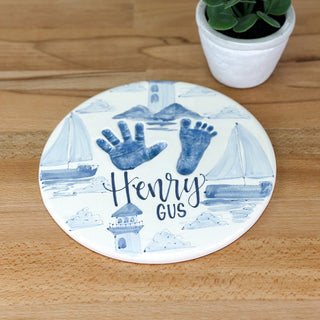 Bailey's Boats Clay Plaque