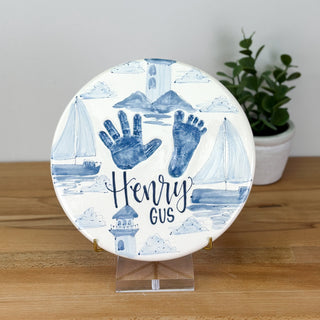 Bailey's Boats Clay Plaque