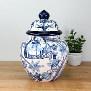 Classic Chinoiserie Meghan Ginger Jar