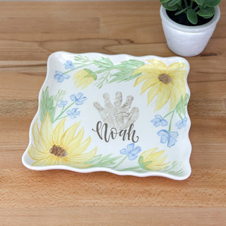 Nayeli's Sunflowers Petite Platter