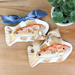 Trout Clay Ornament