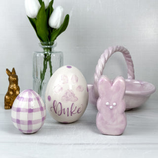 Gingham Easter Egg Set