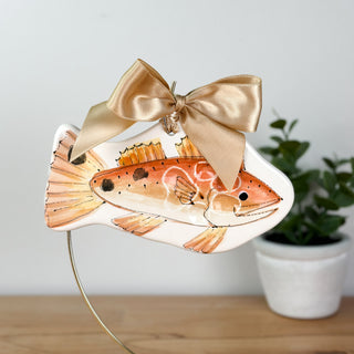 Trout Clay Ornament