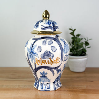 Classic Chinoiserie Keehln Ginger Jar