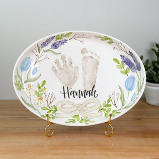 Spring Wreath Petite Platter