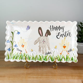 Easter Buddies Wide Platter