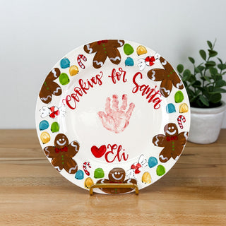 Gingerbread Cookie Plate