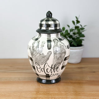 Gingham Tyler Ginger Jar