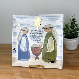 Nativity Petite Platter