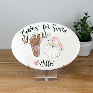 Christmas Buddies Clay Plaque