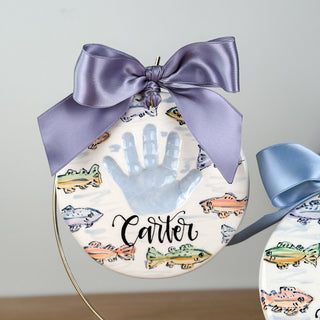 Fish 6" Clay Ornament