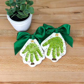 Christmas Tree Clay Ornament