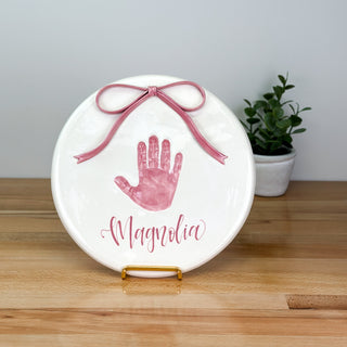 Classic Clay Bow Plaque