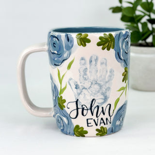 Elegant Flowers Mug