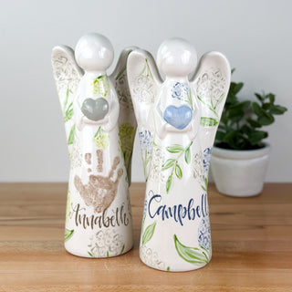 Sadie's Hydrangea Angel Figurine