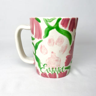 Art Deco Flowers Mug