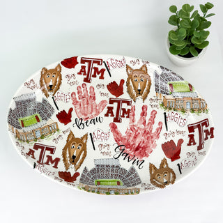 Collegiate Chic XL Platter