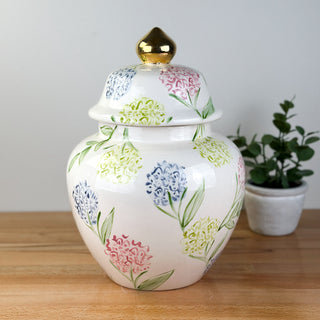 Sadie's Hydrangea Meghan Ginger Jar