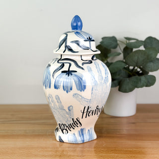 Art Deco Flowers Keehln Jar