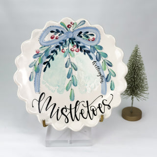 Mistletoes Plate