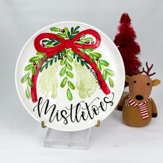 Mistletoes Plate