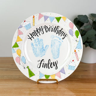 Party Birthday Cake Plate