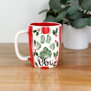 Christmas Stripes Mug