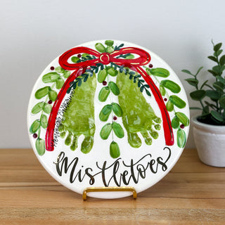 Mistletoes Clay Plaque