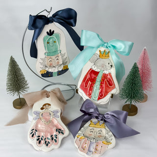 Sugarplum Fairy Clay Ornament