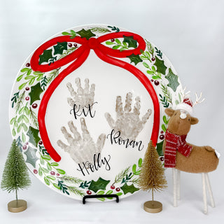 Holiday Wreath XL Platter