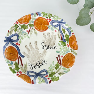 Citrus Garland Serving Bowl