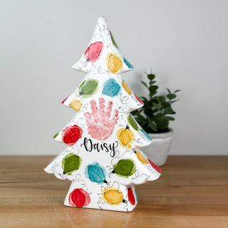 Christmas Lights Flat Tree