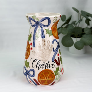 Citrus Garland Vase