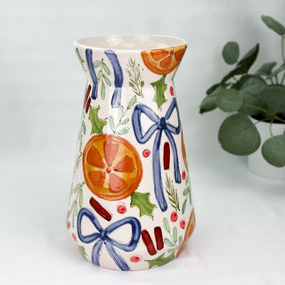 Citrus Garland Vase