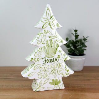 Floral Chinoiserie Flat Tree