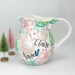 Citrus Garland Pitcher