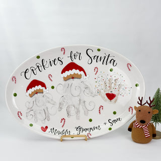 Cookies for Santa Wide Platter