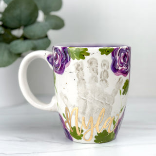 Elegant Flowers Mug