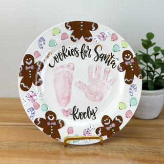 Gingerbread Cookie Plate