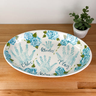 Elegant Flowers XL Platter