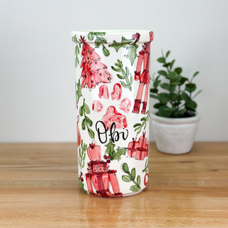 Nutcracker Chinoiserie Vase