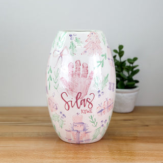 Nutcracker Chinoiserie Vase