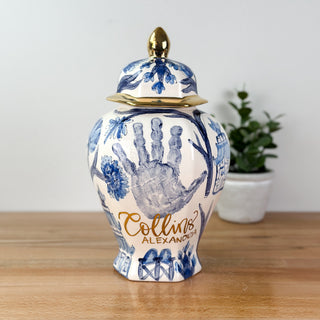 Classic Chinoiserie Keehln Ginger Jar