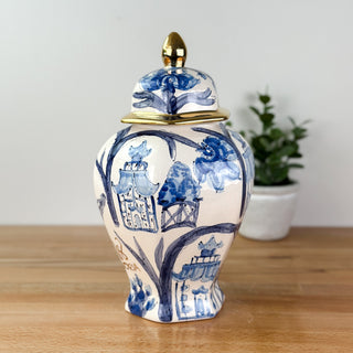 Classic Chinoiserie Keehln Ginger Jar