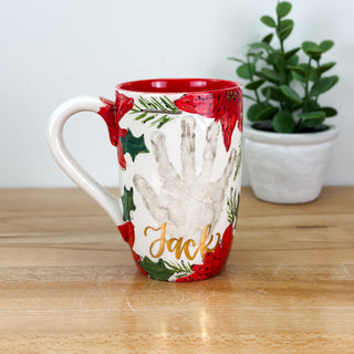 Poinsettia Mug