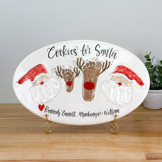 Christmas Buddies Clay Plaque