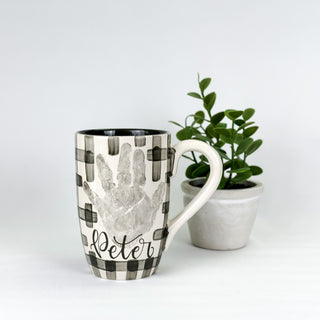 Gingham Mug