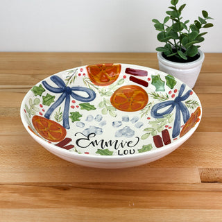 Citrus Garland Serving Bowl