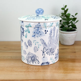 Nutcracker Chinoiserie Petite Cookie Jar